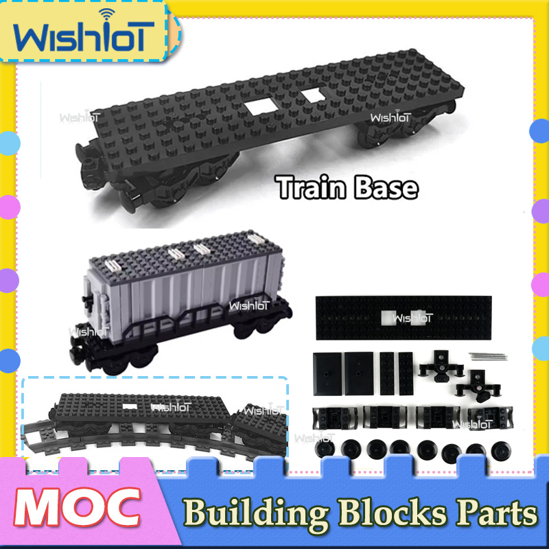 Lego Set City - Set Blok Bangunan MOC Dasar Jalur