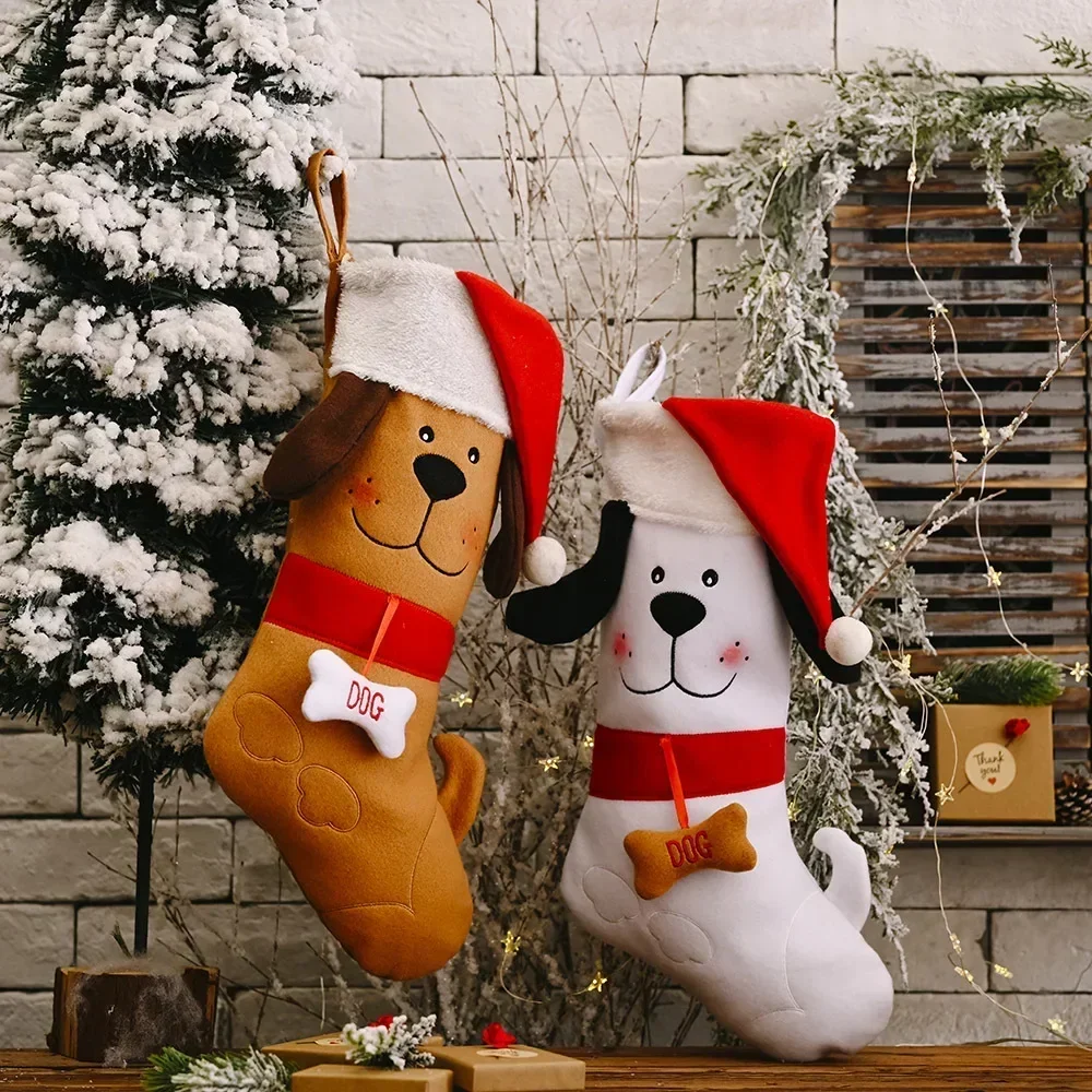 Stoking Natal bentuk tulang an - Christmas Stocking Hanging ulasan dan harga