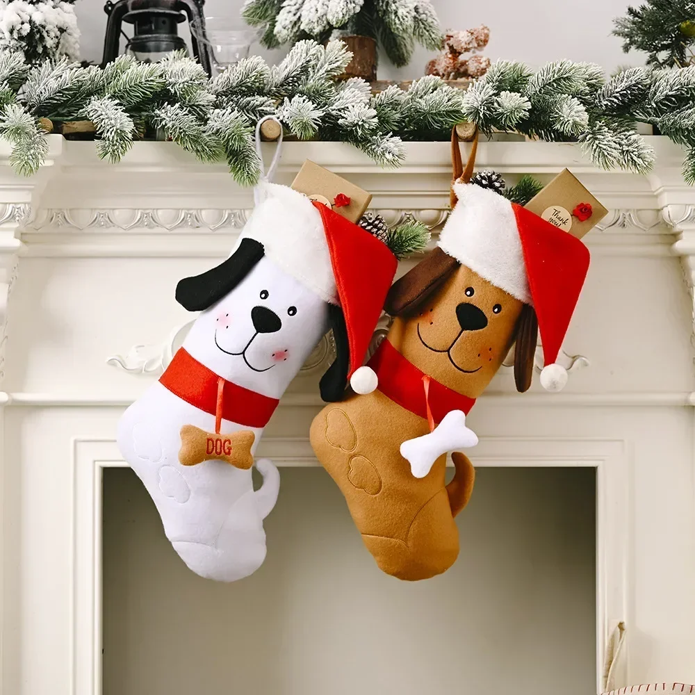 Stoking Natal bentuk tulang an - Christmas Stocking Hanging ulasan dan harga