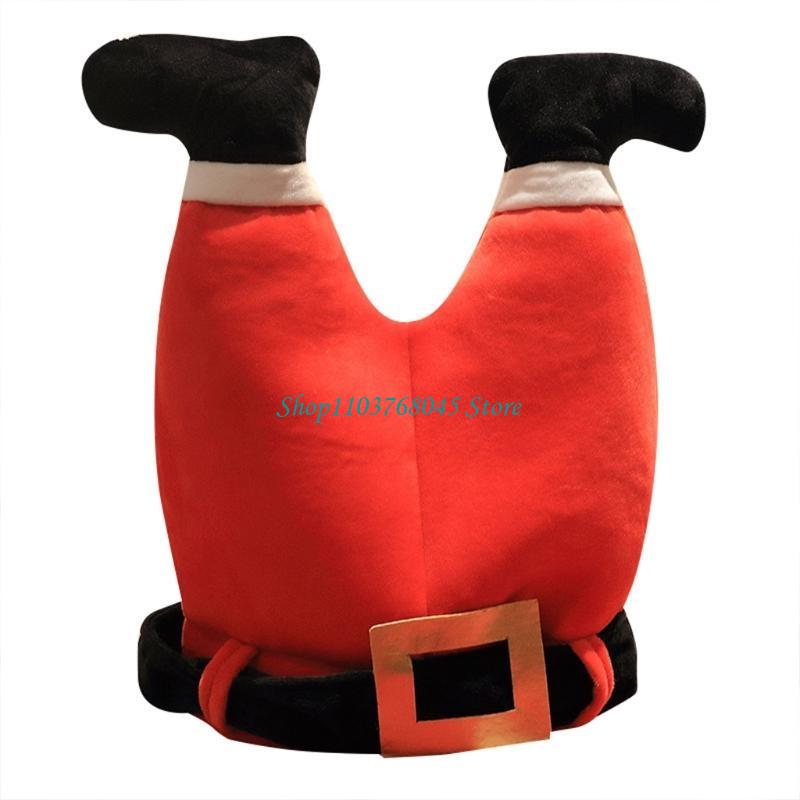 R53F Kostum Topi Elektrik Gaun - Santa Hat Plush ulasan dan harga