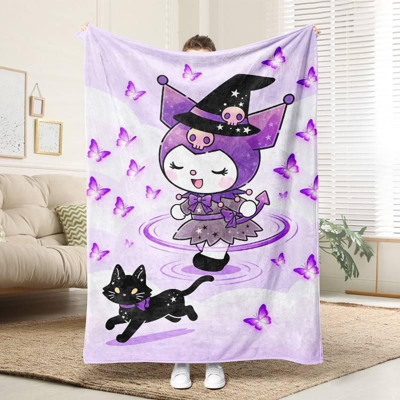 Selimut Sanrio Nyaman Motif Pe - Christmas Throw Blanket ulasan dan harga
