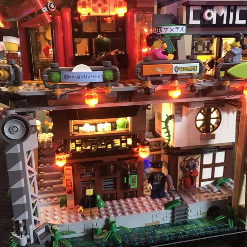 Tidak Ada Lampu Blok Bangunan  - Lego Set City ulasan dan harga