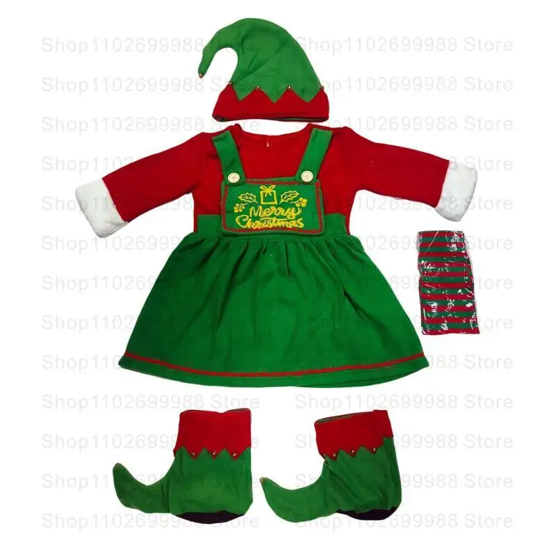 Set Kostum Elf Natal Unisex, P - Elf Costume Christmas ulasan dan harga