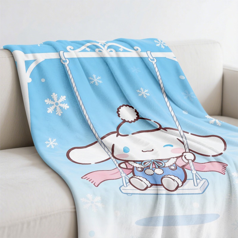 Selimut Sanrio Cinnamoroll Win - Christmas Throw Blanket ulasan dan harga
