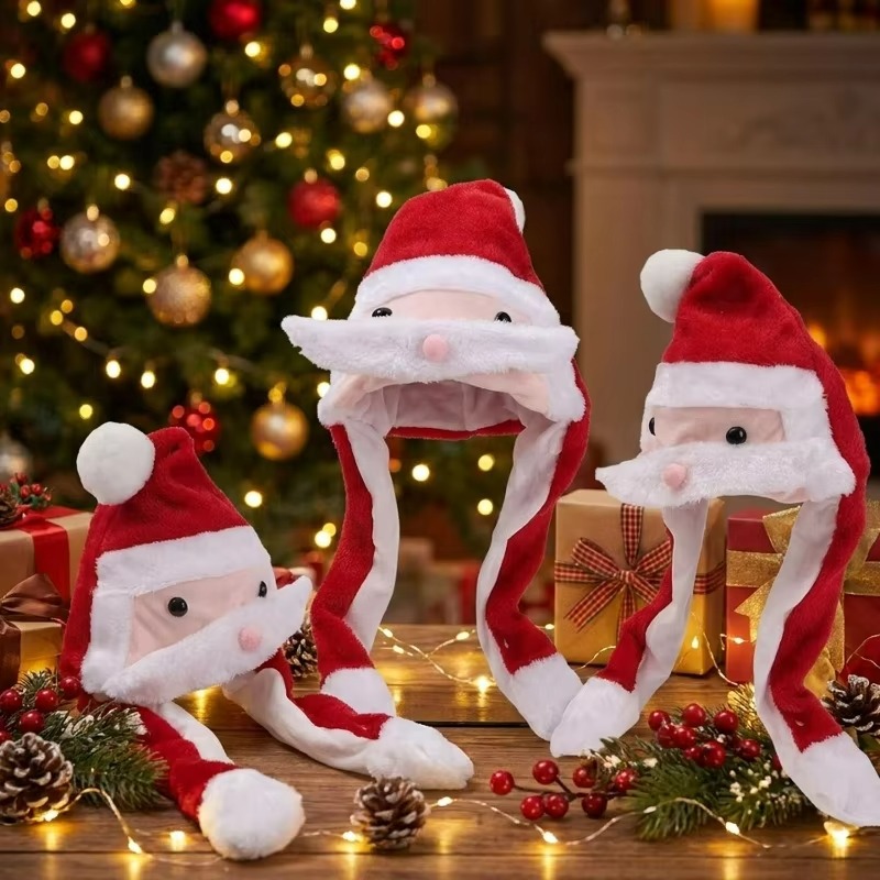 Topi Sinterklas Natal yang Luc - Santa Hat Plush ulasan dan harga