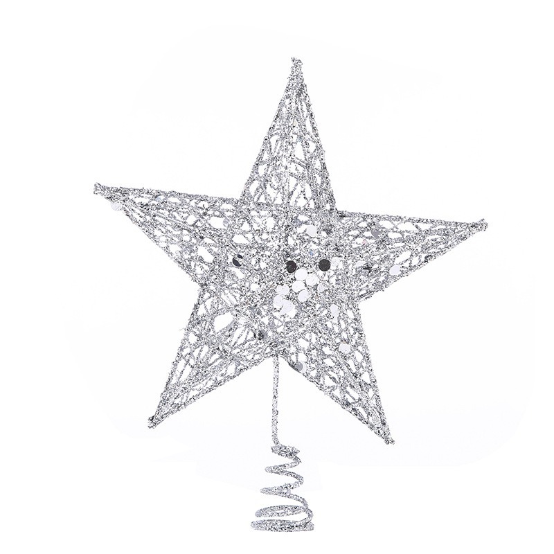 Hiasan Puncak Pohon Natal Berb - Star Tree Topper ulasan dan harga