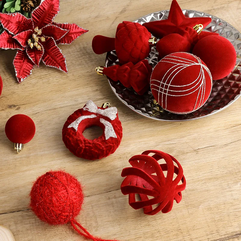 Set Bola Natal Mewah Berukuran - Star Tree Topper ulasan dan harga