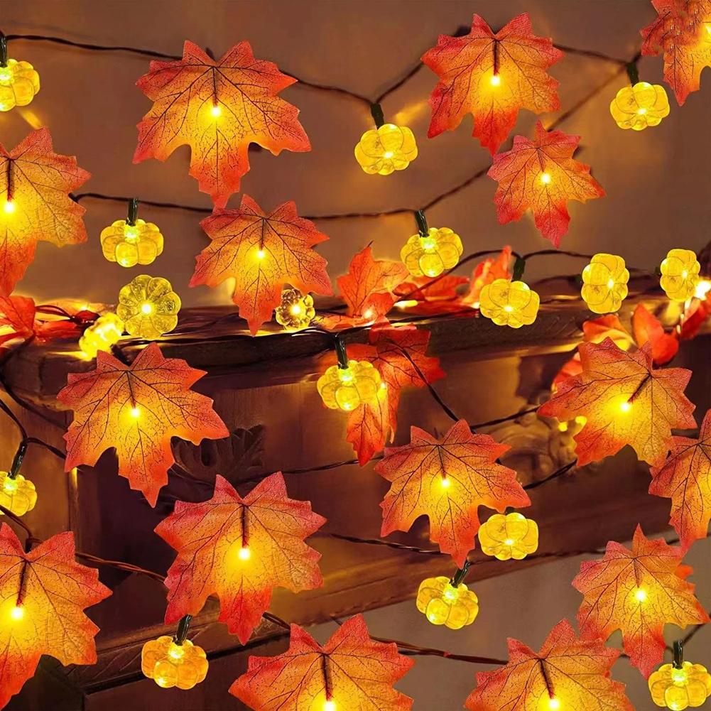 10 Lampu LED Rangkaian Labu Ha - Led Fairy String Lights ulasan dan harga
