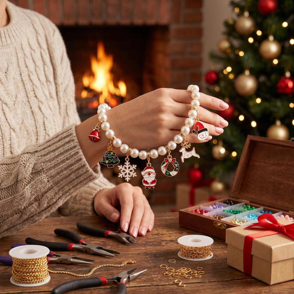 10 buah Hiasan Gantung Natal M - Christmas Stocking Hanging ulasan dan harga